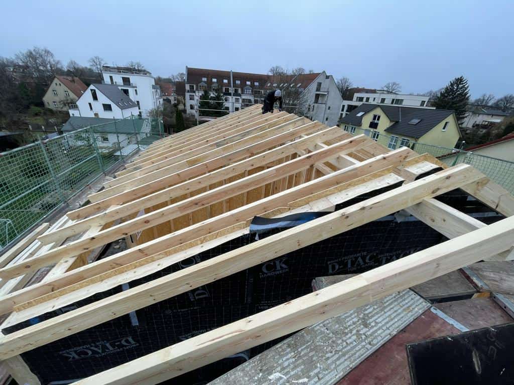 Dachstuhl Dachgeschossausbau
